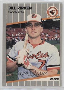 1989 Fleer - [Base] - Glossy #616 - Billy Ripken