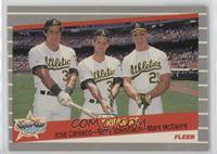 Super Star Specials - Jose Canseco, Terry Steinbach, Mark McGwire