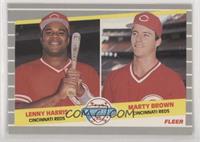 Major League Prospects - Lenny Harris, Marty Brown