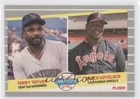 Major League Prospects - Terry Taylor, Vance Lovelace