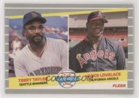 Major League Prospects - Terry Taylor, Vance Lovelace