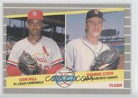 Major League Prospects -  Ken Hill, Dennis Cook