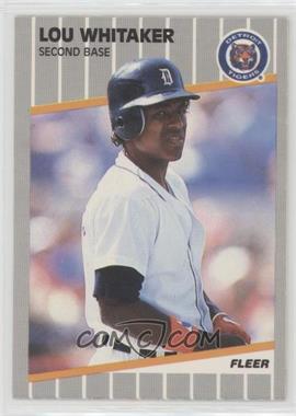 1989 Fleer - [Base] #151 - Lou Whitaker