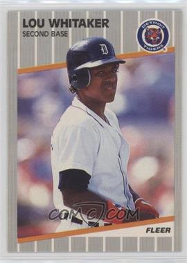 1989 Fleer - [Base] #151 - Lou Whitaker