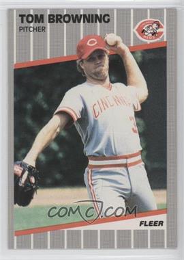 1989 Fleer - [Base] #153 - Tom Browning