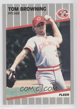 1989 Fleer - [Base] #153 - Tom Browning