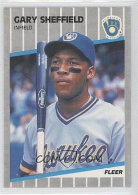 1989 Fleer - [Base] #196 - Gary Sheffield