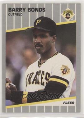 1989 Fleer - [Base] #202 - Barry Bonds