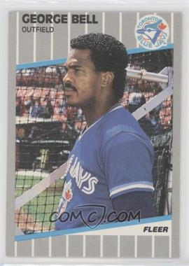 1989 Fleer - [Base] #226 - George Bell