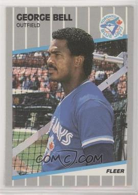 1989 Fleer - [Base] #226 - George Bell