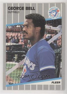 1989 Fleer - [Base] #226 - George Bell