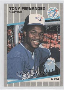 1989 Fleer - [Base] #231 - Tony Fernandez