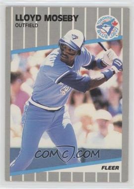 1989 Fleer - [Base] #241 - Lloyd Moseby