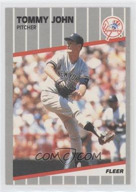 1989 Fleer - [Base] #255 - Tommy John