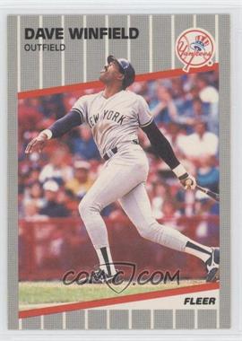 1989 Fleer - [Base] #274 - Dave Winfield