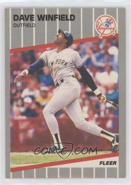 1989 Fleer - [Base] #274 - Dave Winfield [EX to NM]