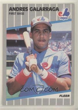 1989 Fleer - [Base] #376 - Andres Galarraga