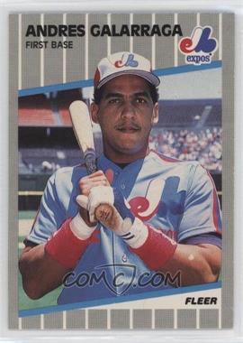 1989 Fleer - [Base] #376 - Andres Galarraga