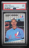 Randy Johnson (Partially Blacked Out Billboard) [PSA 9 MINT]