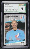 Randy Johnson (Completely Blacked Out Billboard) [CSG 9 Mint]