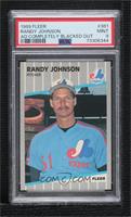 Randy Johnson (Completely Blacked Out Billboard) [PSA 9 MINT]