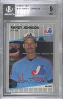 Randy Johnson (Completely Blacked Out Billboard) [BGS 9 MINT]