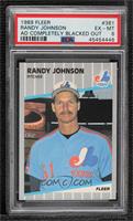 Randy Johnson (Completely Blacked Out Billboard) [PSA 6 EX‑MT]