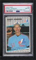 Randy Johnson (Completely Blacked Out Billboard) [PSA 8 NM‑MT]