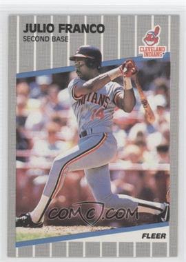 1989 Fleer - [Base] #404 - Julio Franco