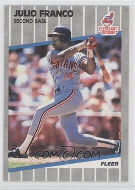 1989 Fleer - [Base] #404 - Julio Franco