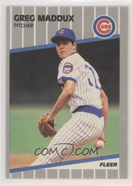 1989 Fleer - [Base] #431 - Greg Maddux