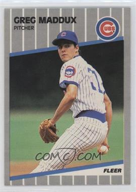 1989 Fleer - [Base] #431 - Greg Maddux