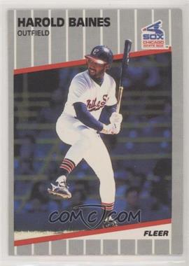 1989 Fleer - [Base] #491 - Harold Baines