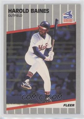 1989 Fleer - [Base] #491 - Harold Baines