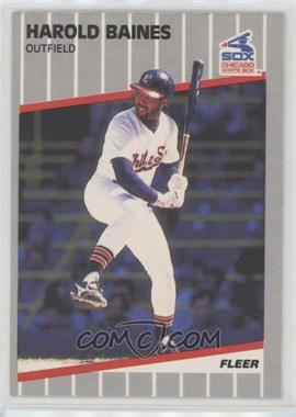 1989 Fleer - [Base] #491 - Harold Baines