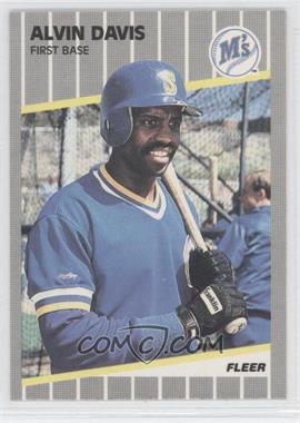 1989 Fleer - [Base] #546 - Alvin Davis