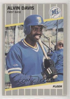 1989 Fleer - [Base] #546 - Alvin Davis