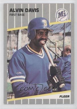 1989 Fleer - [Base] #546 - Alvin Davis