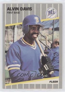 1989 Fleer - [Base] #546 - Alvin Davis