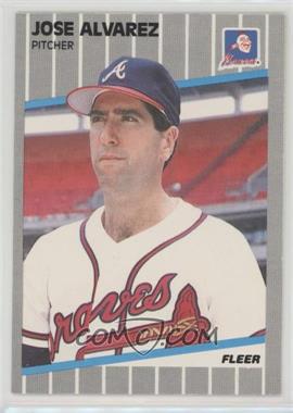 1989 Fleer - [Base] #585 - Jose Alvarez