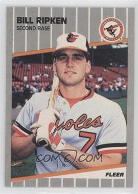 1989 Fleer - [Base] #616.5 - Billy Ripken (Black Box on Bat Knob)