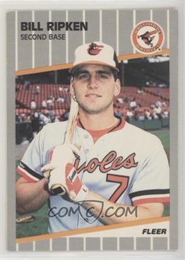 1989 Fleer - [Base] #616.5 - Billy Ripken (Black Box on Bat Knob)