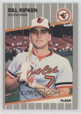 1989 Fleer - [Base] #616.5 - Billy Ripken (Black Box on Bat Knob)