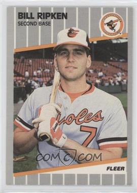 1989 Fleer - [Base] #616.5 - Billy Ripken (Black Box on Bat Knob)