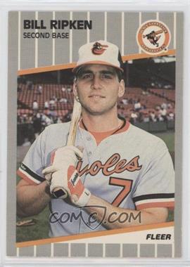 1989 Fleer - [Base] #616.5 - Billy Ripken (Black Box on Bat Knob)