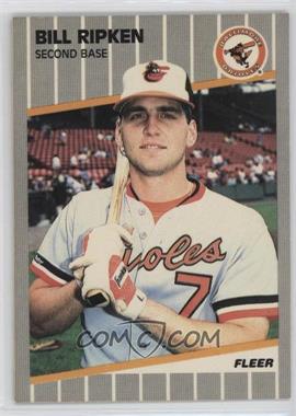 1989 Fleer - [Base] #616.5 - Billy Ripken (Black Box on Bat Knob)