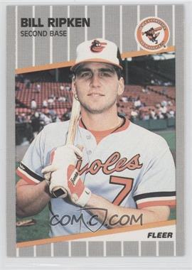 1989 Fleer - [Base] #616.5 - Billy Ripken (Black Box on Bat Knob)