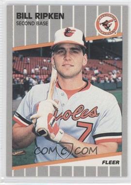 1989 Fleer - [Base] #616.5 - Billy Ripken (Black Box on Bat Knob)