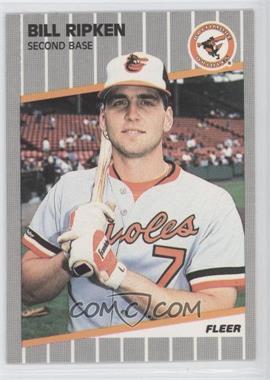 1989 Fleer - [Base] #616.5 - Billy Ripken (Black Box on Bat Knob)