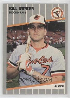 1989 Fleer - [Base] #616.5 - Billy Ripken (Black Box on Bat Knob)